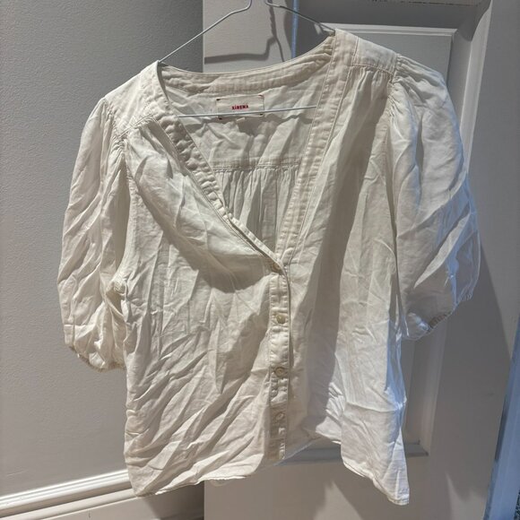 XiRENA White Blouse - Picture 4 of 6